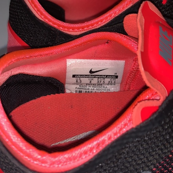 Women Neon Nike Training Sneakers - Picture 2 of 9